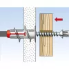 Fischer DUOBLADE, schroeven- & pluggenset, beton, kunststof, grijs, Pozidriv, PZ2
