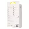 Baseus Crystal Shine kabel USB naar Lightning, 2,4 A, 1,2 m (zwart)