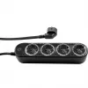 Stekkerdoos Shelly Plug & Play PS4 Gen4 — 4 stopcontacten, 12 A per stopcontact