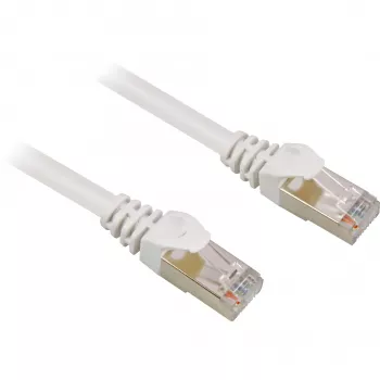 Netwerkkabel Sharkoon RJ45 CAT.6 SFTP wit 15,0 m