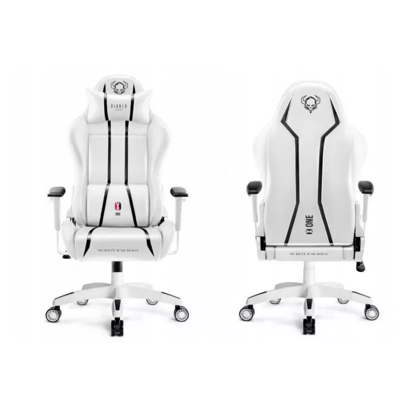 Diablo X-ONE 2.0 normale gamingstoel wit en zwart