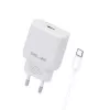Oplader 25W USB-C + USB-C-kabel, wit