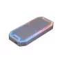 UNITEK SolidForce Spectrum SSD-behuizing grijs M.2