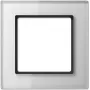 JUNG AC 581 GL WW Glazen frame 1-voudig, 84x84 mm