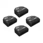 Shelly 2PM Gen3 WLAN-Bluetooth-controller – 4-pack, tweekanaals vermogensmeter