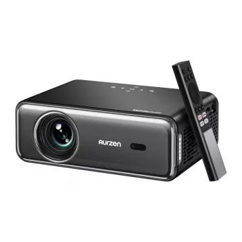 Projector Aurzen Eazze D1 Pro — compacte thuis-/kantoor-ledprojector, model AU-PJ-AD001P-EUDG0