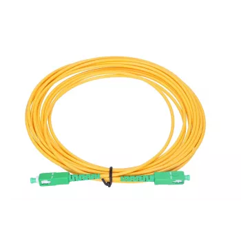 Glasvezel-patchkabel Extralink SC/APC–SC/APC singlemode G.652D 3 mm simplex, 1 m