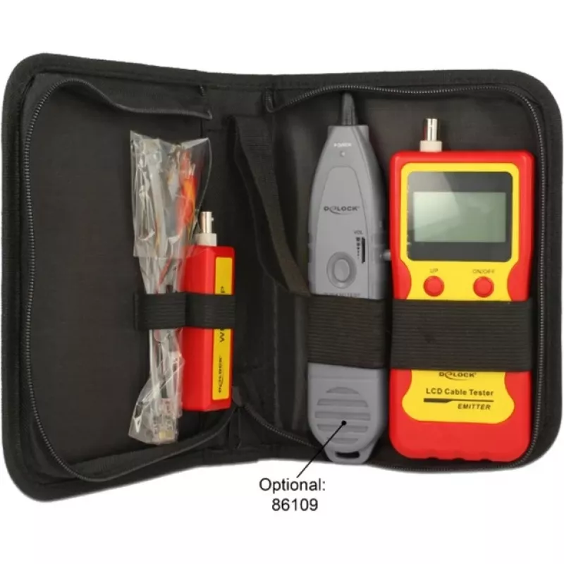 Delock LCD-kabeltester - netwerktester (86108)