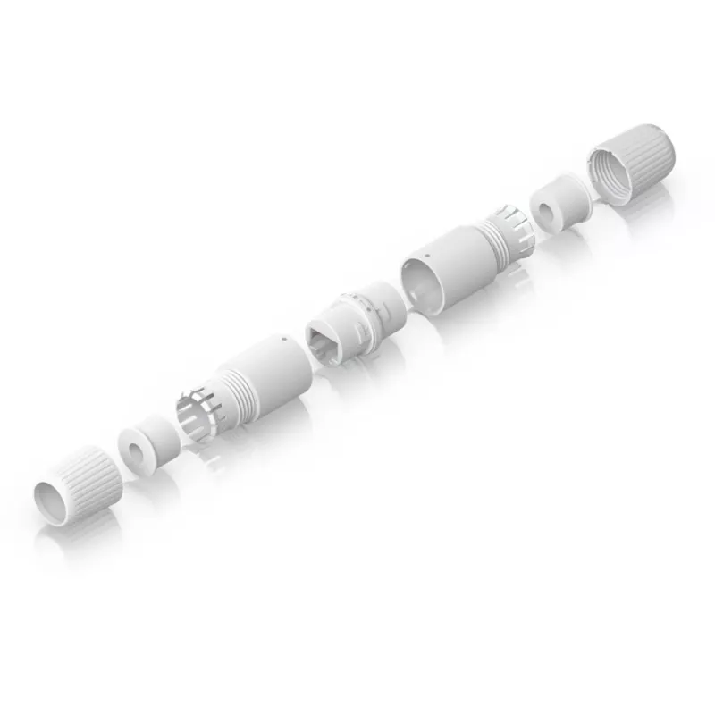Ubiquiti UACC-RJ45-Coupler-C6A-Outdoor plat wit RJ-45 2 stuks