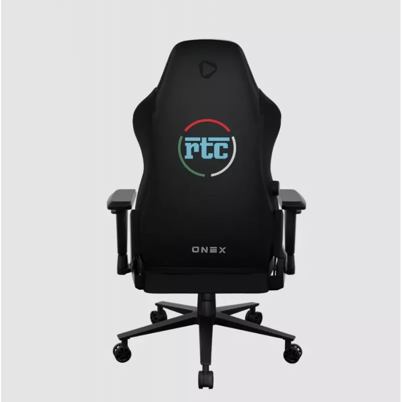 ONEX RTC ErgoGlide Alcantara gamestoel, zwart