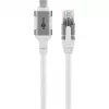 Netwerkkabel Goobay 74180 USB-C RJ-45 Cat6 10 m wit