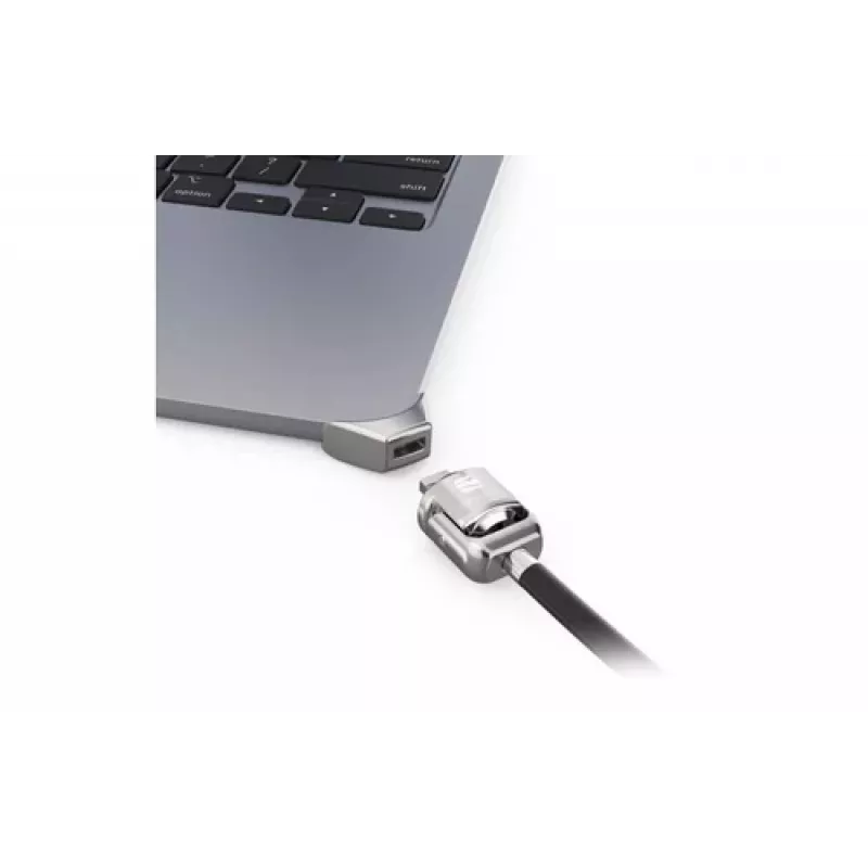 Compulocks Ledge voor MacBook Air 13 inch M2 en M3 Zilver Laptopslot