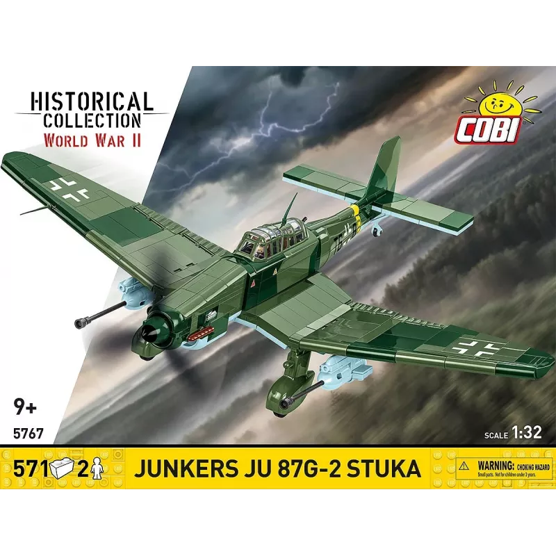 Bouwpakket Cobi Blocks Junkers JU 87G-2 Stuka 571-delig modelbouwpakket