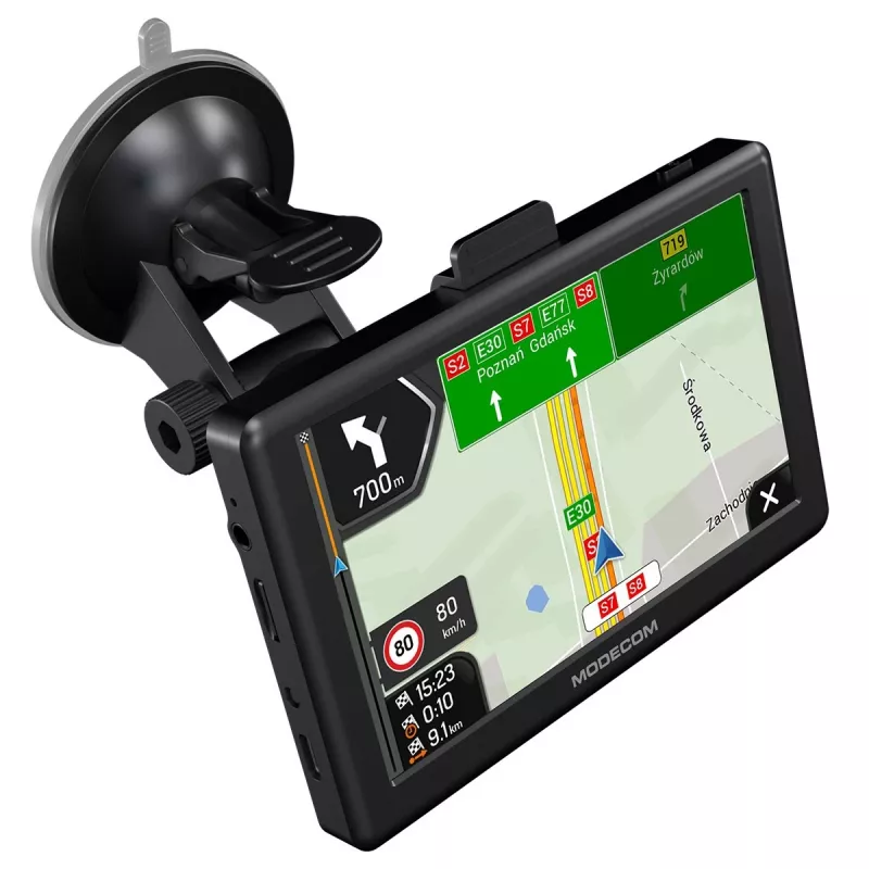Auto-navigatie MODECOM FreeWAY CX 5.0, 5 inch touchscreen, 800x480, 8 GB geheugen, 256 MB RAM, Windows CE 6.0, FM-transmitter