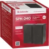 DEFENDER SPK-240 bekabelde desktopluidsprekers, 2.0, 6 W RMS, USB-voeding, 3,5 mm, zwart