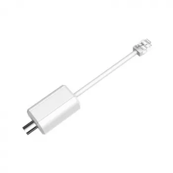 Videosignaalconverter DAHUA LR1002 — compacte witte unit, 56×27×21 mm, 0,0283 kg