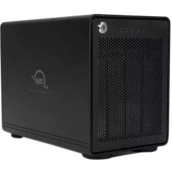 ThunderBay 4 (zwart, 4-bay Thunderbolt 3 externe schijfbehuizing)