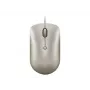 Bedrade bureaumuis Lenovo 540 dubbelhandig USB Type-C optisch 2400 DPI zand