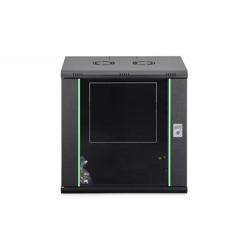 Wandmontage-kast DIGITUS Dynamic-N 12U, 600x450 mm (BxD), IP20, slot met sleutel, ongemonteerd