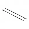 Kabelbinder met kralen DeLOCK 19568 L 150 x B 2,4 mm zwart 100 stuks