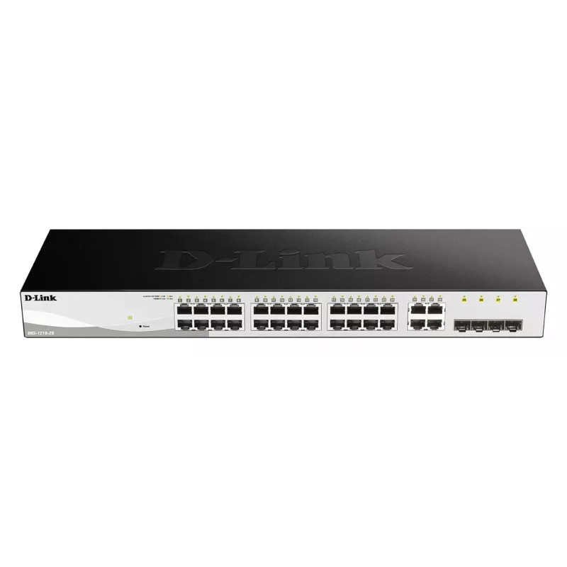 D-Link DGS-1210-28 managed L2/L2+ 1U zwart