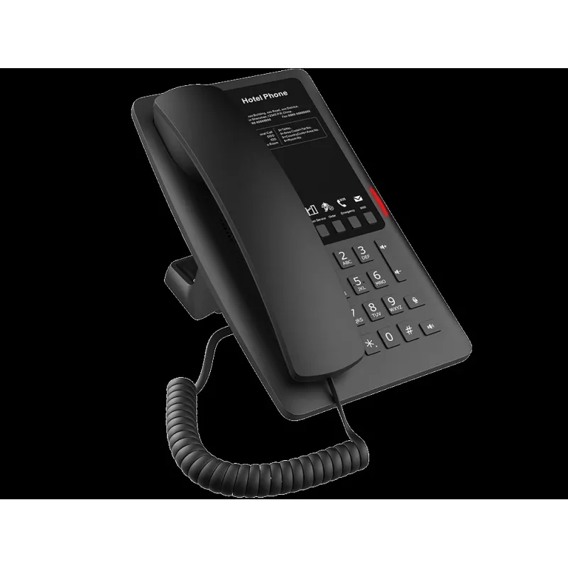 IP-telefoon Fanvil H4W-zwart – HD-audio, Wi‑Fi-ondersteuning