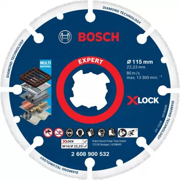 Bosch 2 608 900 532 haakse slijper accessoire doorslijpschijf