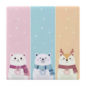 Decoratieve afdekking Sonoff T5-3C-86-cartoon voor T5 SONOFF Cartoon 3C touch-schakelaar