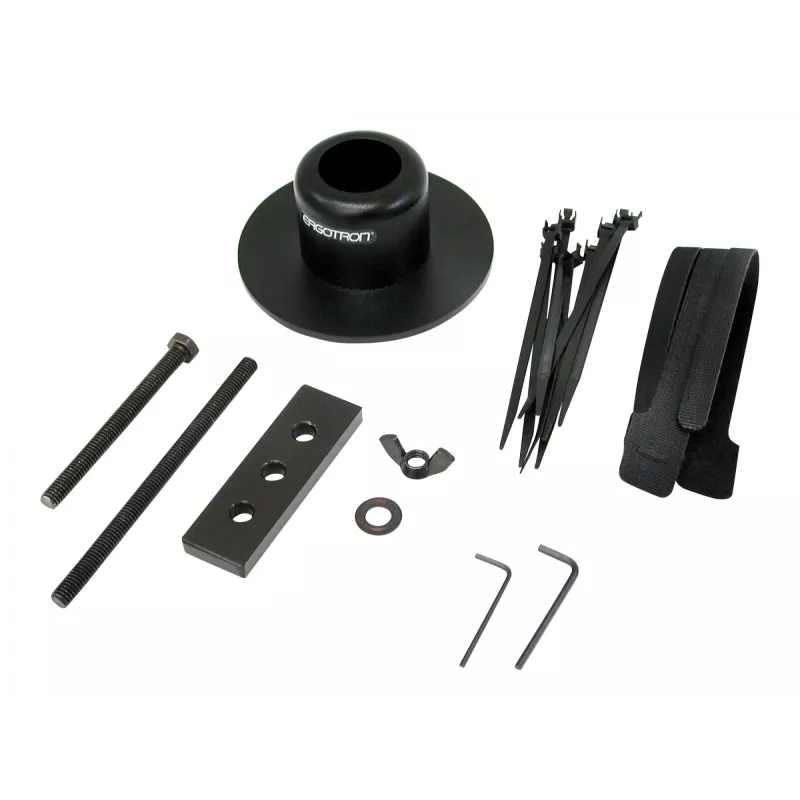 Grommet-montagevoet Ergotron DS100 zwart