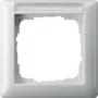 Gira Standard 55 109103 1-voudig frame met opschriftveld, zuiver wit