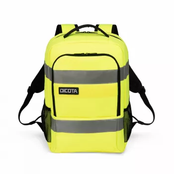 Backpack DICOTA P20471-17 rugzak zwart grijs geel