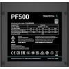 Voeding DeepCool PF500 500 W ATX 2.4, 80 PLUS, 120 mm ventilator, 20+4-pin, 2×6+2 PCIe, 4×SATA