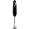 Staafmixer Smeg HBF03BLEU — 700 W handmixer, 1,4 L beker, roestvrijstalen mes, zwart
