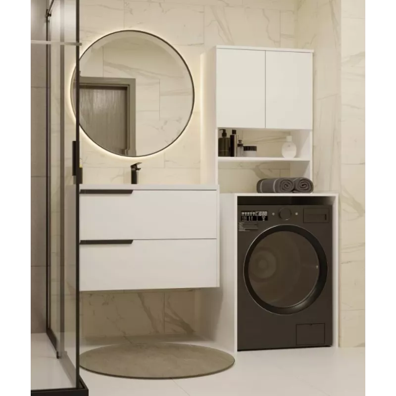 top e shop POLA MULTI waskast voor wasmachine - wit