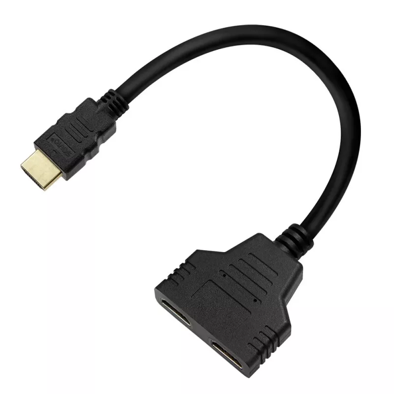 HDMI-videosplitter Savio AK-77 60Hz zwart