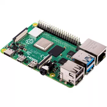 Raspberry Pi 4 Model B - singleboardcomputer - Broadcom BCM2711 / 1.5 GHz - RAM 2 GB - 802.11a/b/g/n/ac, Bluetooth 5.0 (Raspberry-PI-4-2GB)