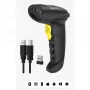 Inateck barcodescanner 50 zwart [BCST-50_black]