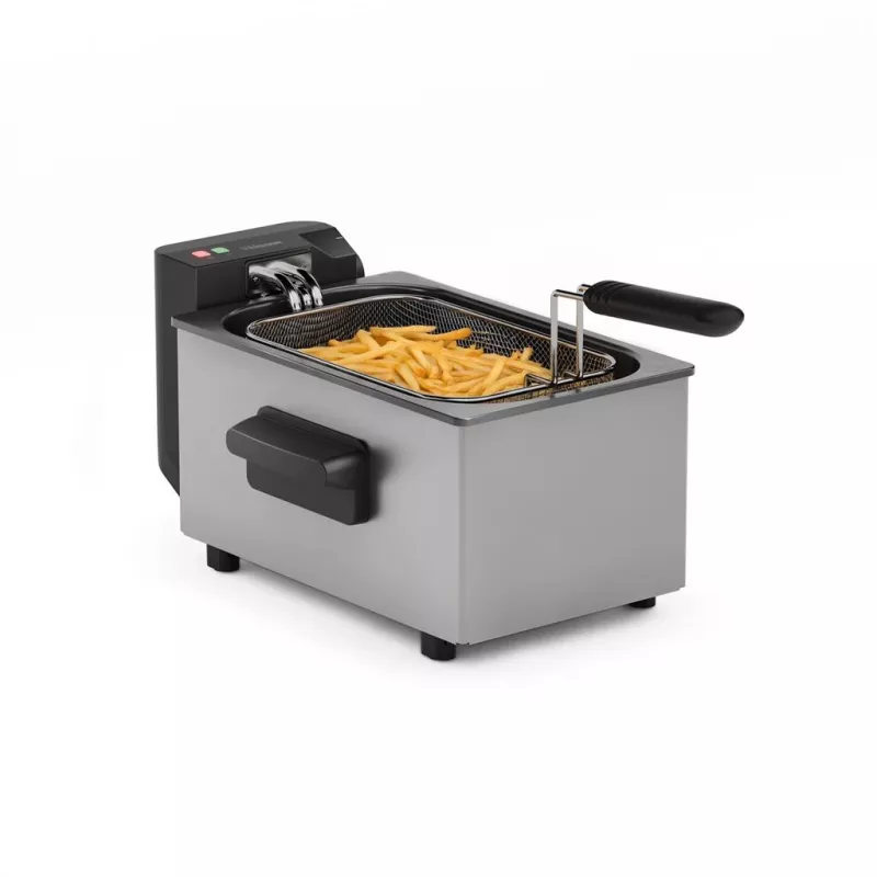 Tristar friteuse | FR-9338 | vermogen 2000 W | inhoud 3 L | roestvrij staal/zwart