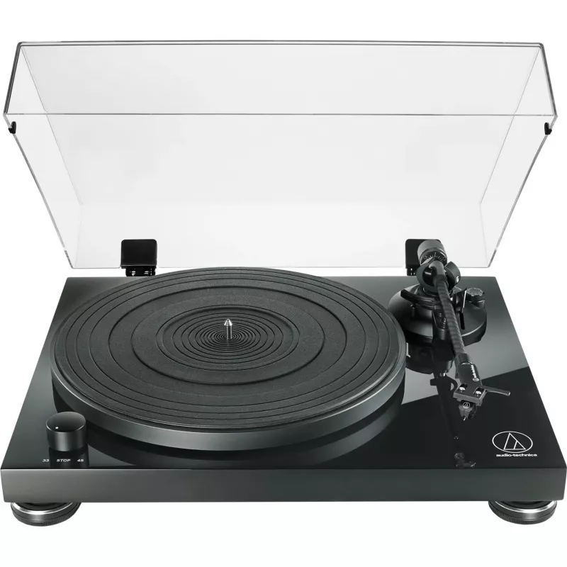 Riem aangedreven audioplatenspeler Audio-Technica AT-LPW50PB