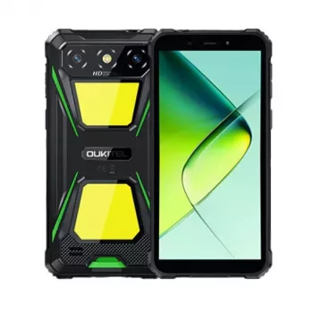 Smartphone Oukitel G5 6 inch 4 GB 128 GB 6300 mAh groen