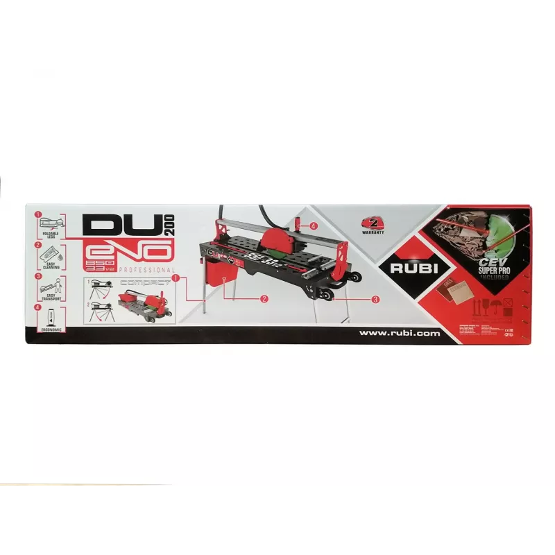 Stationaire tegelsnijmachine RUBI DU-200 EVO 850