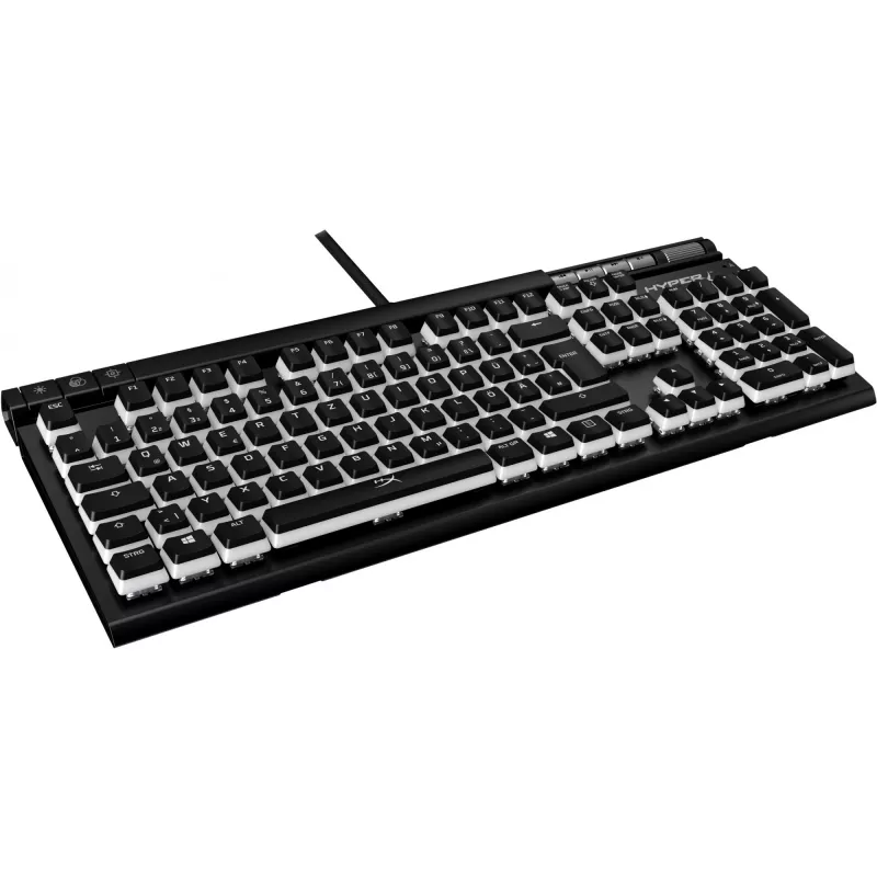 HyperX Pudding Keycaps – volledige toetsenset – ABS – zwart (DE-layout) – toetsenbord-keycaps – ABS – zwart