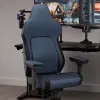 Gaming-stoel Thunder X3 TEGC-2071101.B1 — ergonomisch, modern blauw, in hoogte verstelbaar en kantelbaar