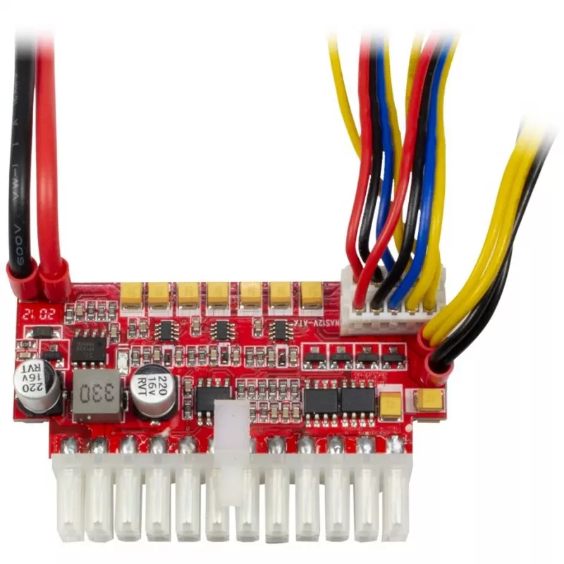 Voeding Inter-Tech 88882190 200W 20+4-pin ATX zwart