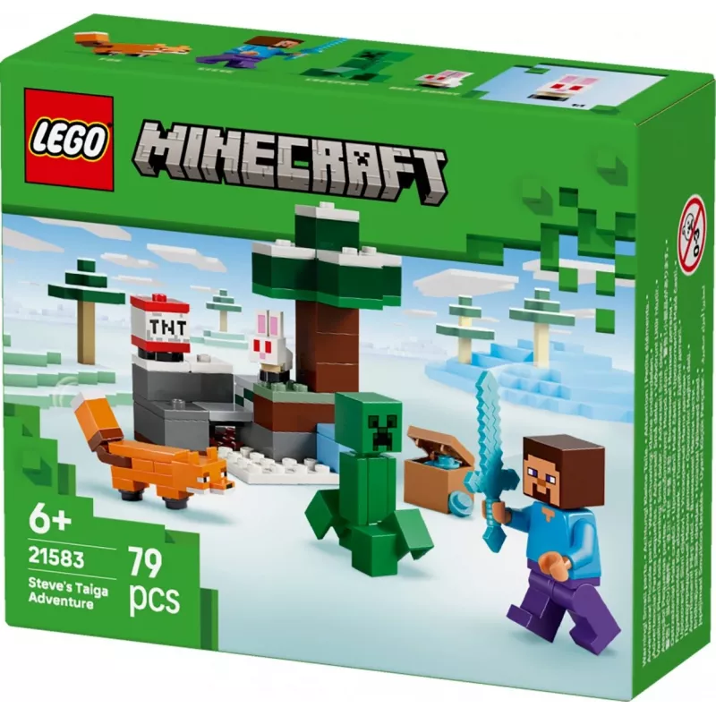 LEGO MINECRAFT 21583 Steves taiga-avontuur