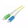 Synergy 21 LWL-1-vezel-patchkabel 2 m SC-SC APC 9/125u OS2 G657A2 AD 2mm flexibel - singlemode- of monomodevezel - 2 m