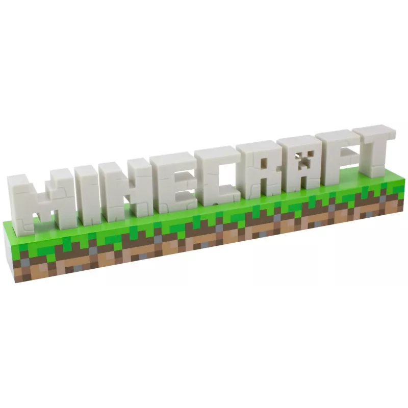 Paladone Minecraft Logo Light