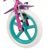 Kinderfiets HUFFY GABBI 12 inch, roze, terugtraprem, zijwieltjes, schuimbanden