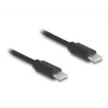 USB-kabel DeLOCK 90369 USB 2.0 0.75 m USB C zwart
