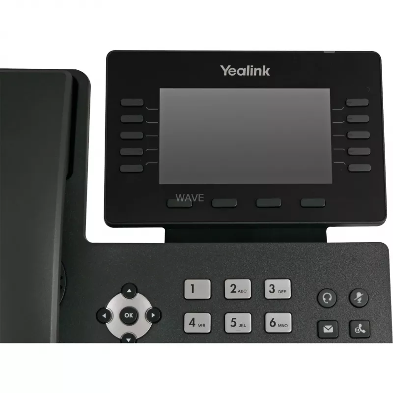 IP-telefoon Yealink SIP-T54W zwart 10 lijnen LCD Wi-Fi
